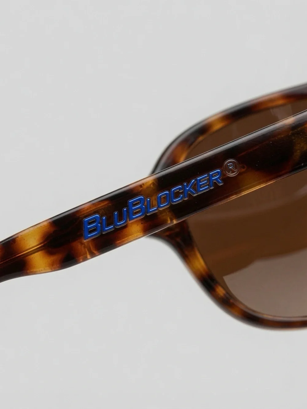 Tortoiseshell Aviator Sunglasses - Brown Lenses
